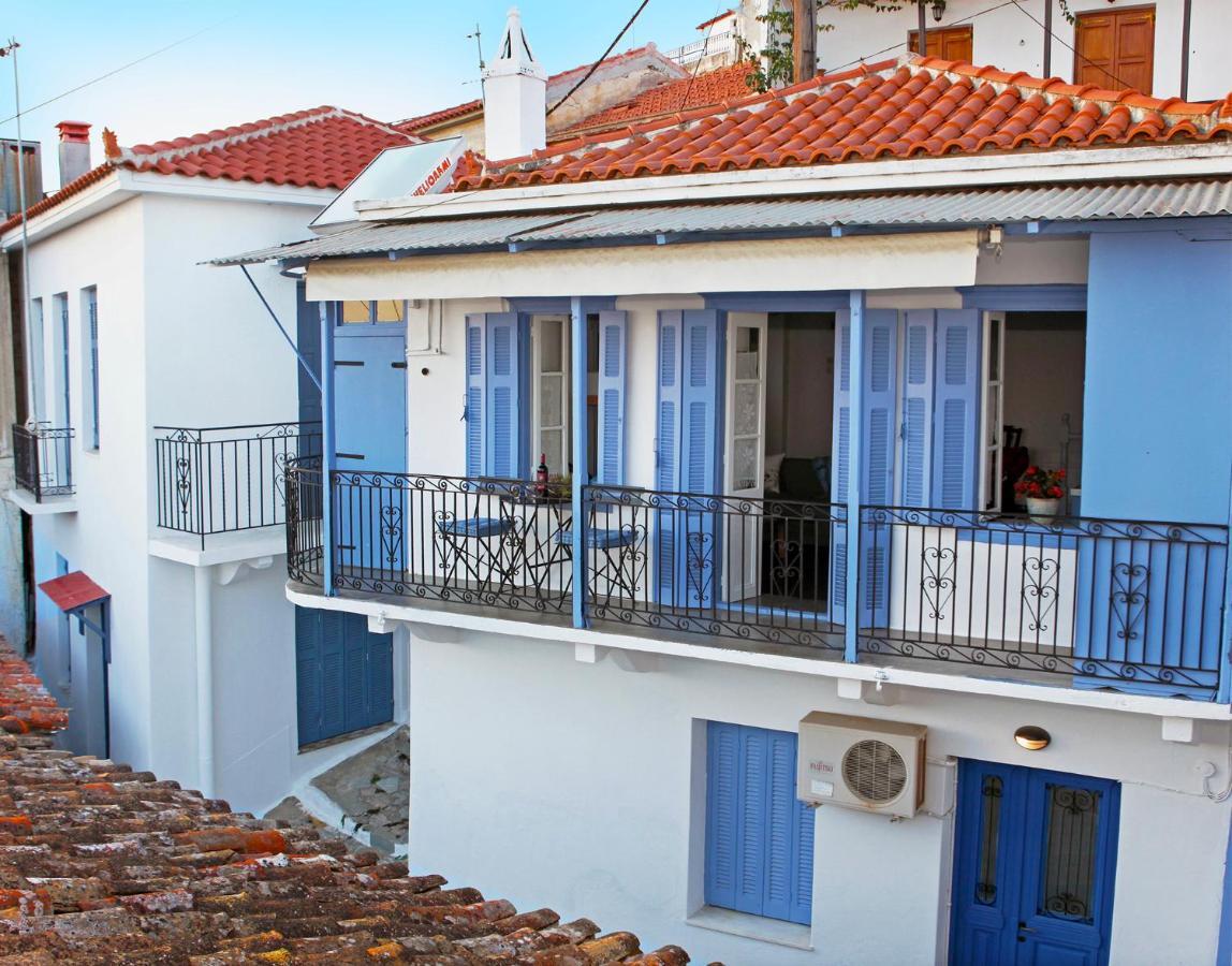 Rodia House Villa Glossa Buitenkant foto